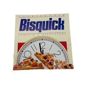 Vintage 1989 Bisquick Cooking for Today's Lifestyles Recipe Booklet Cookbook